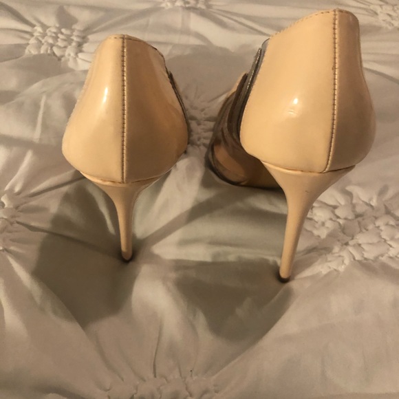 Tri color nude Lucite pumps - Picture 4 of 4